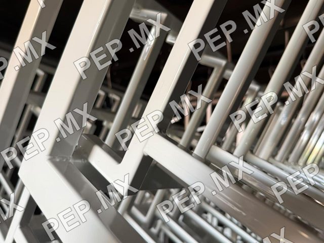 Detalle de tubular cuadrado en SKYWHITE.MX PEP.MX